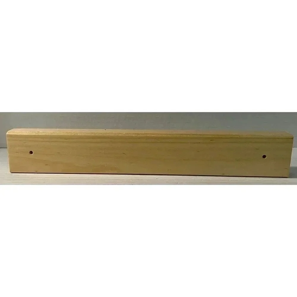 Magnetic Wood Tool Bar Knife Block 12
